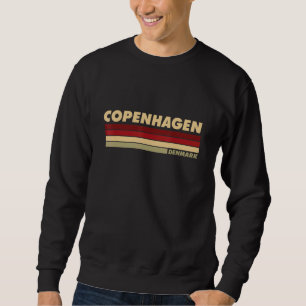 Sudadera Copenhague, capital del país retro