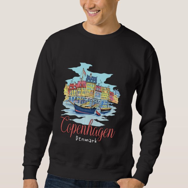 Sudadera Copenhague Dinamarca (Anverso)