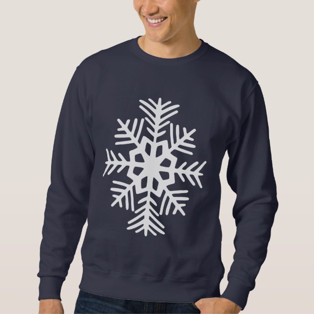 Sudadera Copo de Nieve (Anverso)