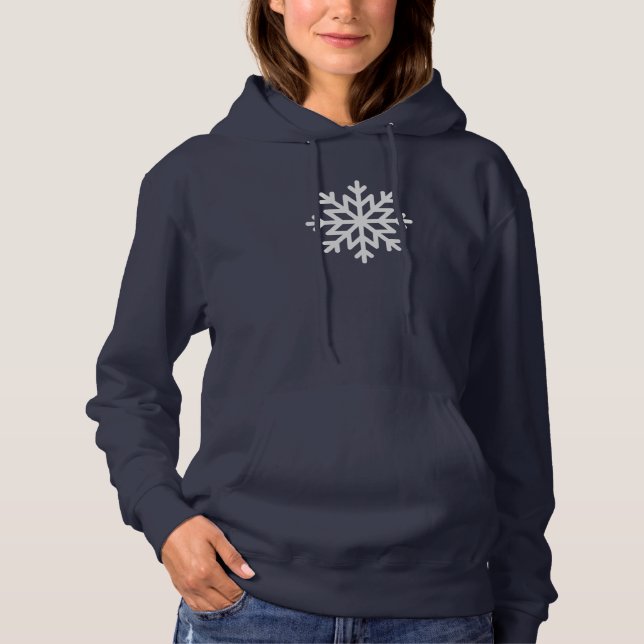 SUDADERA COPO DE NIEVE (Anverso)