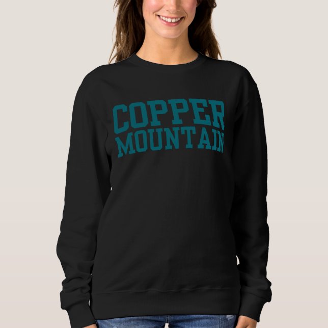 Sudadera Copper Mountain College (Anverso)
