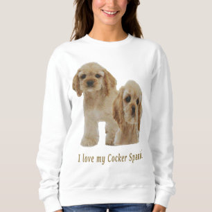 Sudadera coqueteo spaniels