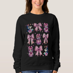 Sudadera Coquette Bow Furry Fandom Fursona Fursuit Cute Fox