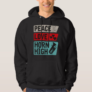 Sudadera Cor francés de alta música de la Cuerno de amor po
