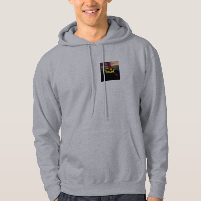Sudadera “Coração em Chamas” (Anverso)