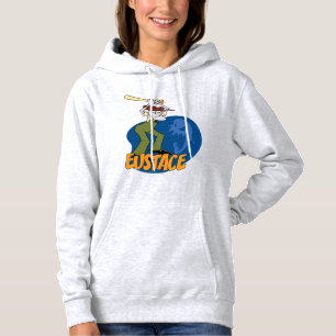Sudadera Coraje al perro cobarde   Gráfico Eustace