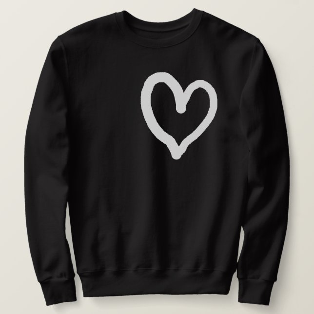 Sudadera Corazón (Anverso del diseño)