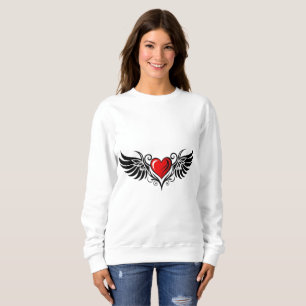 Sudadera Corazón Alado Tribal
