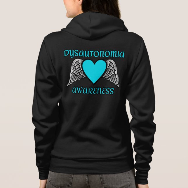 Sudadera Corazón/Alas... Diosaumatía Hoodie (Reverso)
