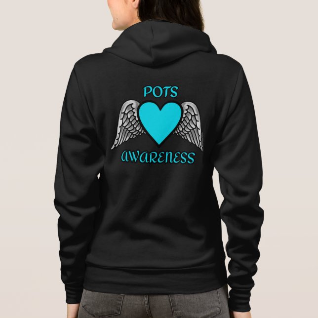 Sudadera Corazón/Alas...POTS (Reverso)