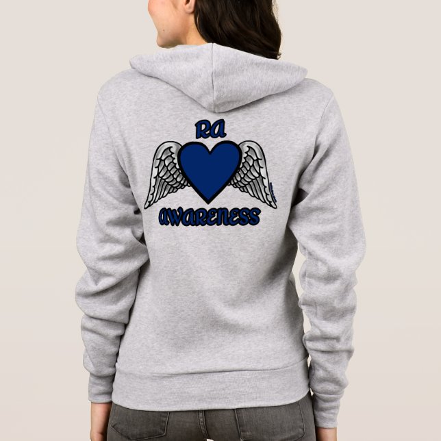 Sudadera Corazón/Alas...RA (Reverso)