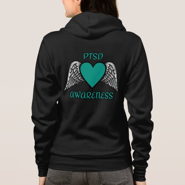 Sudadera Corazón/Alas...TEPT (Reverso)