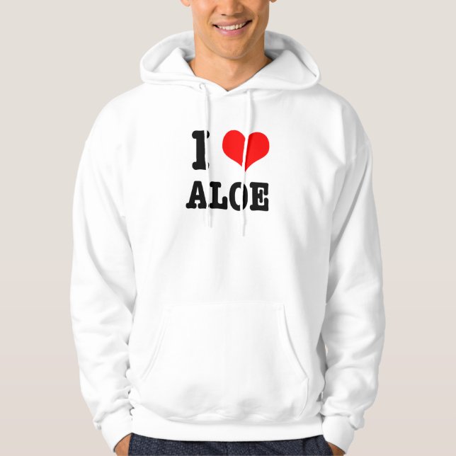 SUDADERA CORAZÓN (AMOR) ALOE (Anverso)