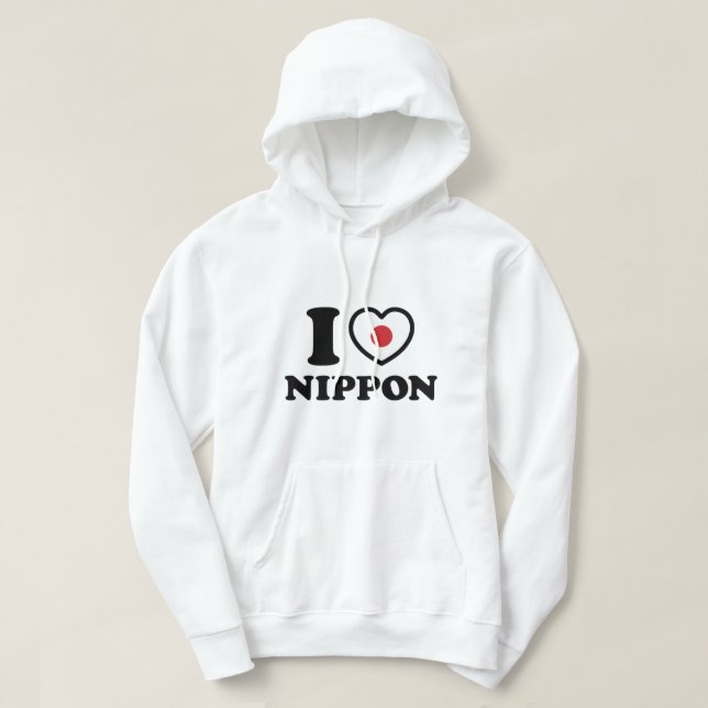 SUDADERA CORAZÓN [AMOR] NIPPON (Diseño del anverso)
