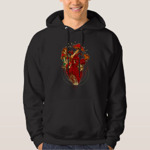 Sudadera Corazón anatómico con hongos hongos hongos foragin