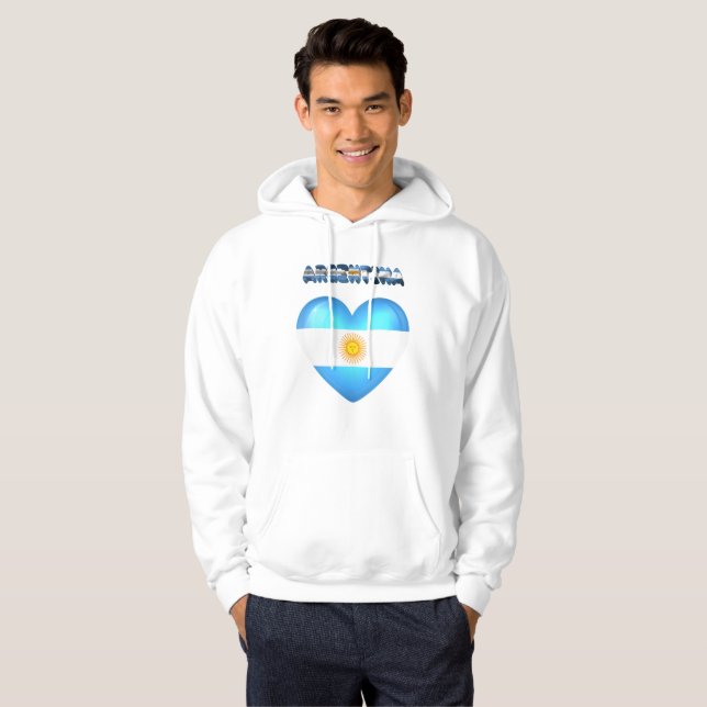 Sudadera Corazón argentino (Anverso completo)