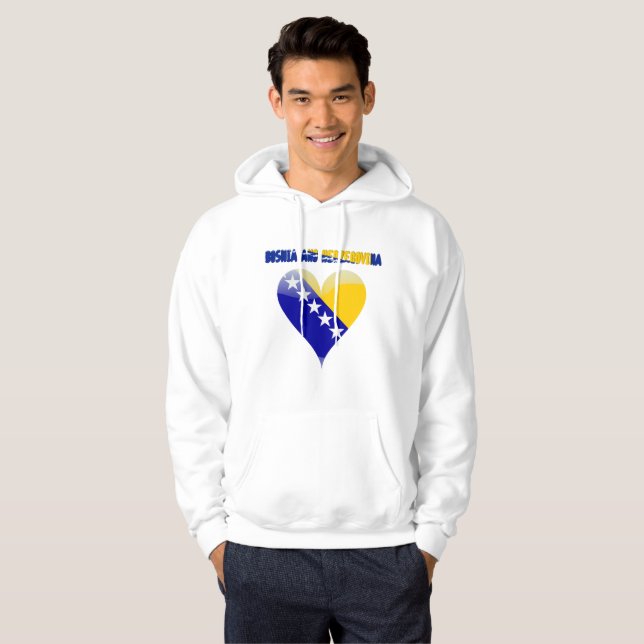 Sudadera Corazón bosnio (Anverso completo)