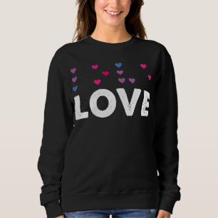 Sudadera Corazón Braille Alphabet Love Braille Language Dot