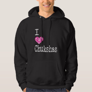 Sudadera Corazón Chukshas Amor Chuksha Husky Perro Raza Enc