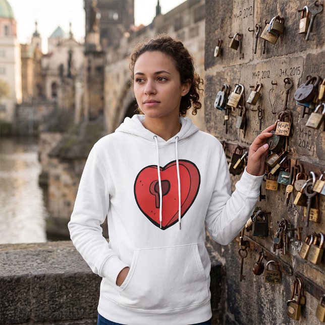 Sudadera Corazón con Cerradura (Subido por el creador)