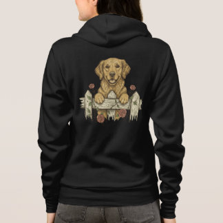 Sudadera Corazón de Amante de Perros – Huella de Pata de Pe
