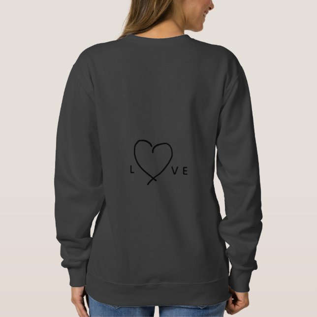 Sudadera Corazón de amor (Reverso)