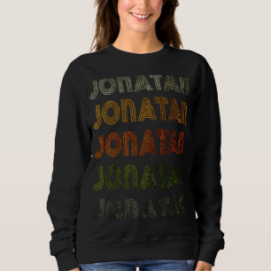 Sudadera Corazón de amor Jonatan Estilo GrungeVintage Negro