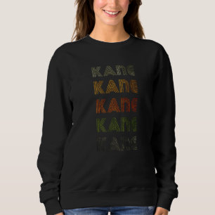 Sudadera Corazón de amor Kane Estilo GrungeVintage Negro Ka