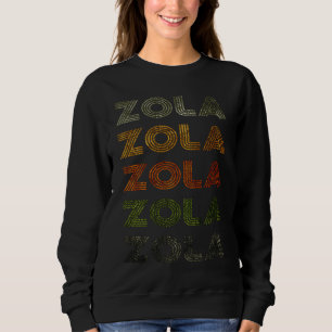 Sudadera Corazón de amor Zola estilo vintage grunge negro Z
