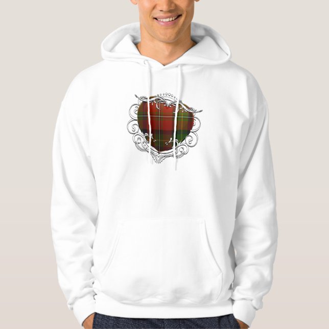 Sudadera Corazón de Boyd Tartán (Anverso)