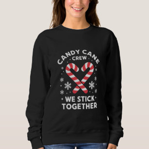 Sudadera Corazón de Caramelo de Navidad Nos Mantenernos Jun