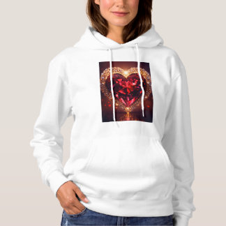 Sudadera Corazón de diamantes T