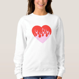 Sudadera Corazón de Fuego