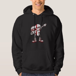 Sudadera Corazón de Inglaterra haciendo dabbing Cruz de San