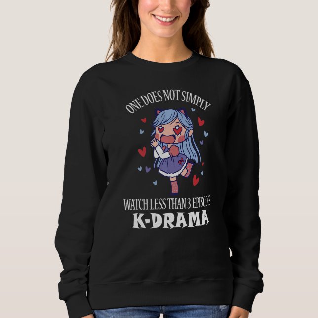 Sudadera Corazón de jengibre de drama coreano 38 (Anverso)