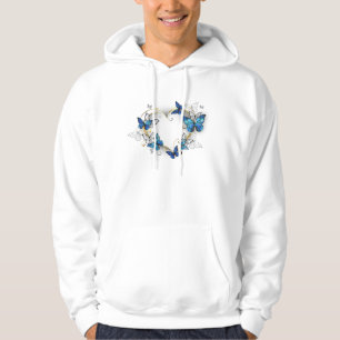 Sudadera Corazón de joyas con mariposas Morfo