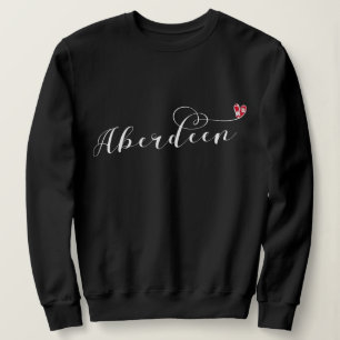 Sudadera Corazón de la Bandera de Aberdeen, Aberdonia