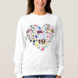 Sudadera Corazón de la música