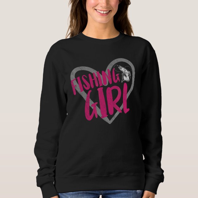 Sudadera Corazón de Muchacha Pescadora (Anverso)