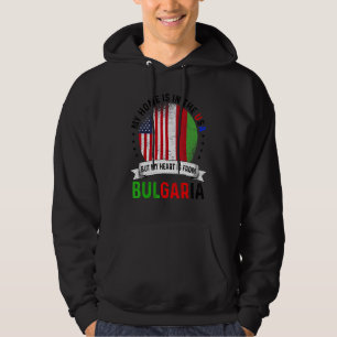 Sudadera Corazón de patriota búlgaro estadounidense es de B