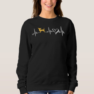 Sudadera Corazón De Perro Chihuahua Cute Para Hombres Mujer