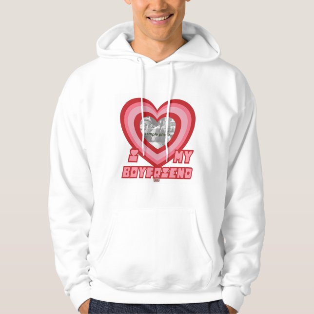 Sudadera Corazón de PowerPuff Dingus - NOVIO (Anverso)