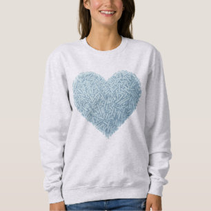 Sudadera Corazón de salpicadura suave   Bebé Sprinkle