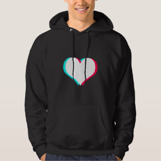 Sudadera Corazón de Tiktok| Tik Tok Heart Black