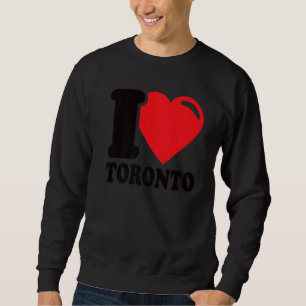 Sudadera Corazón de Toronto, bella ciudad canadiense que am