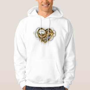 Sudadera Corazón de vapor con un manómetro