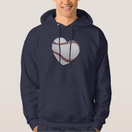 Sudadera Corazón del béisbol