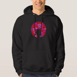 Sudadera Corazón del Orgullo Reina Afro Para Mujeres Chicas