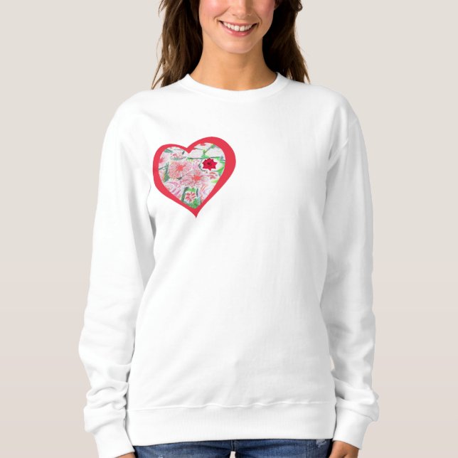 Sudadera Corazón doble (Anverso)