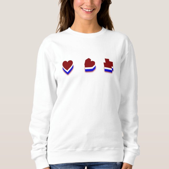 Sudadera Corazón dulce (Anverso)